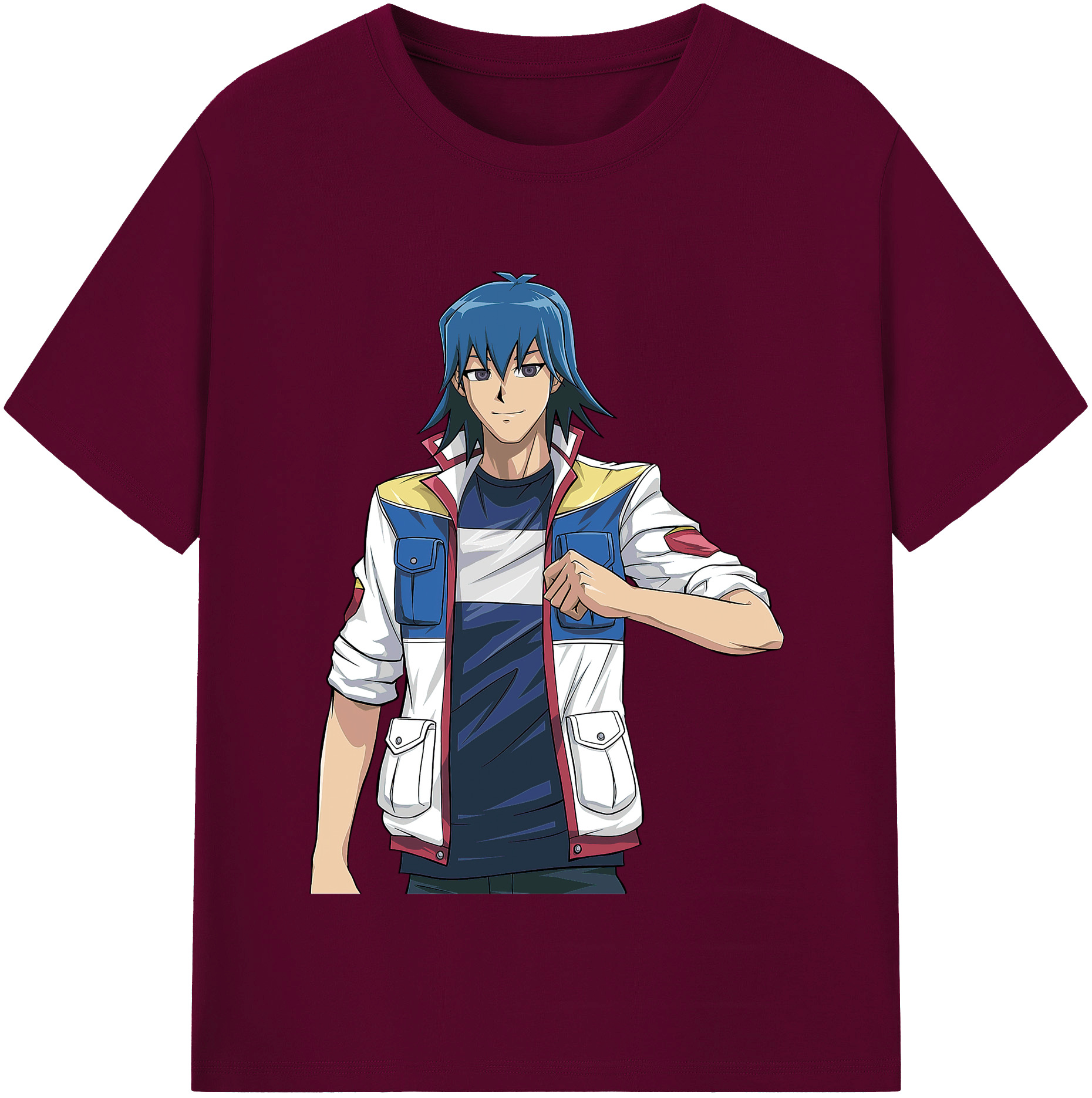 （画像用） 遊☆戯☆王 Yu-Gi-Oh! レディースカジュアルプリントTシャツ（綿100％）